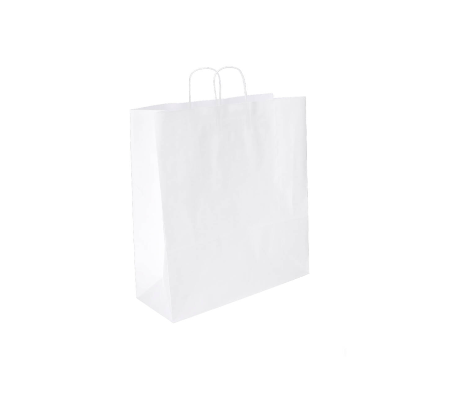 TW-6: 450 x 170 x 480 mm paper bag with twist paper handles 3