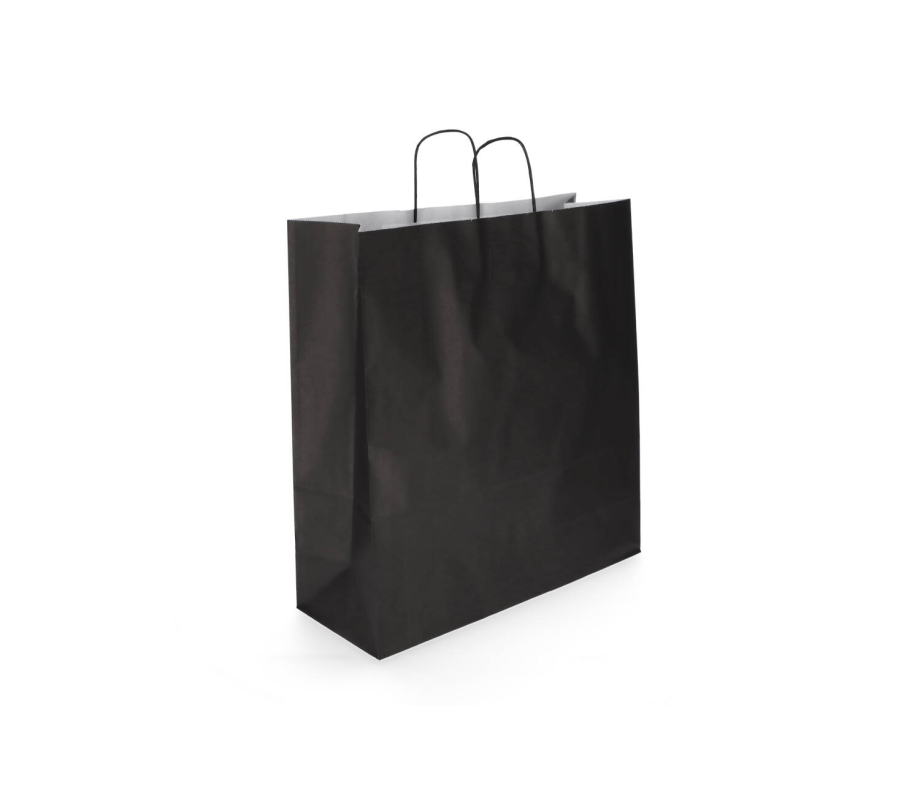 TW-6: 450 x 170 x 480 mm paper bag with twist paper handles 6