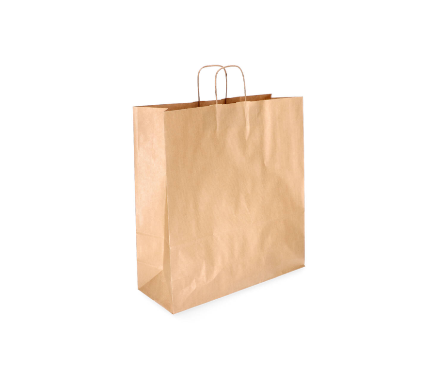 TW-6: 450 x 170 x 480 mm paper bag with twist paper handles 9