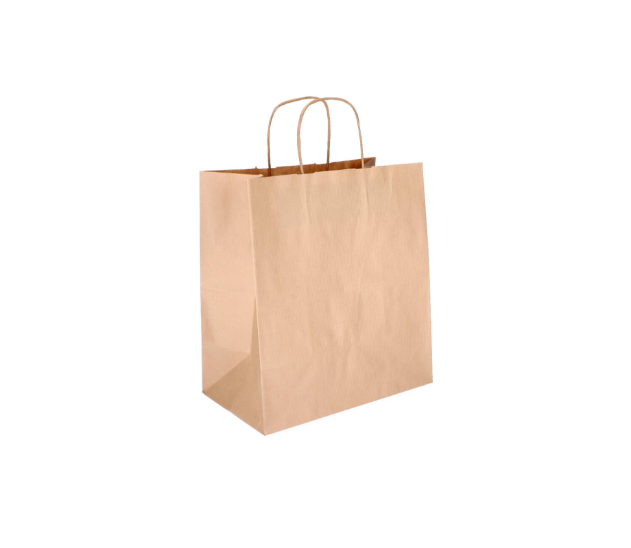 TW-7: 305 x 170 x 340 mm paper bag with twist paper handles 6