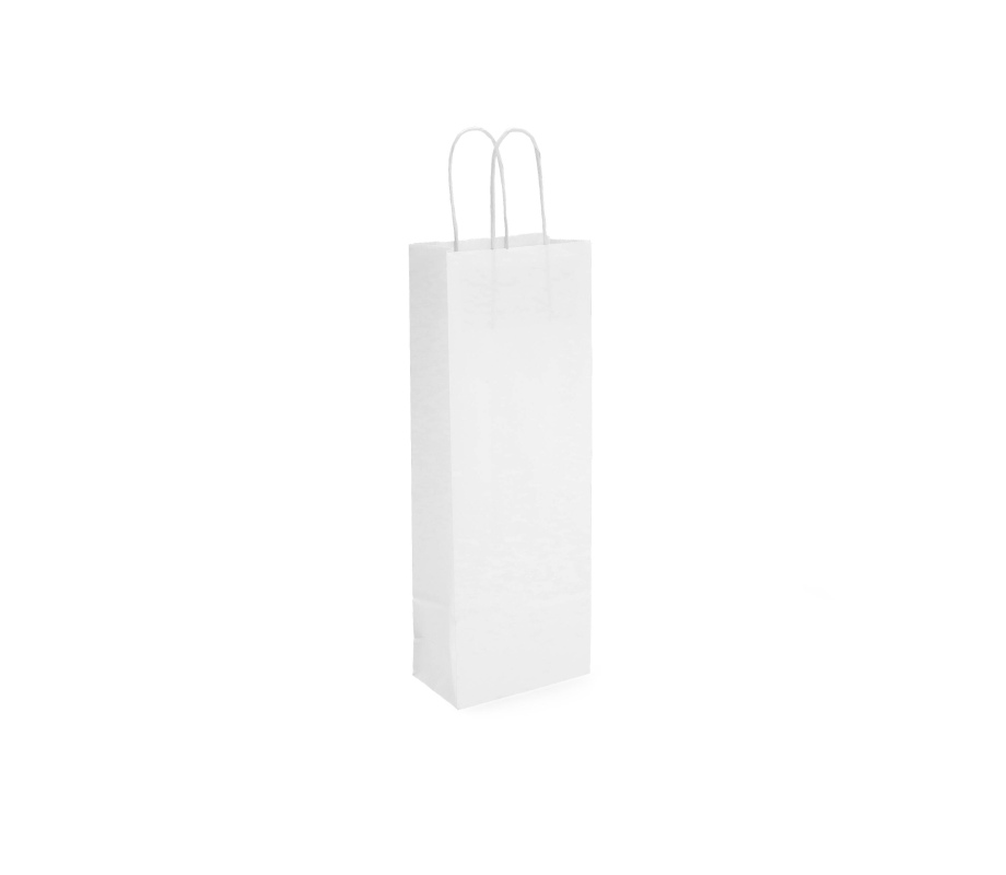 TW-8: 140 x 80 x 390 mm paper bag with twist paper handles 3