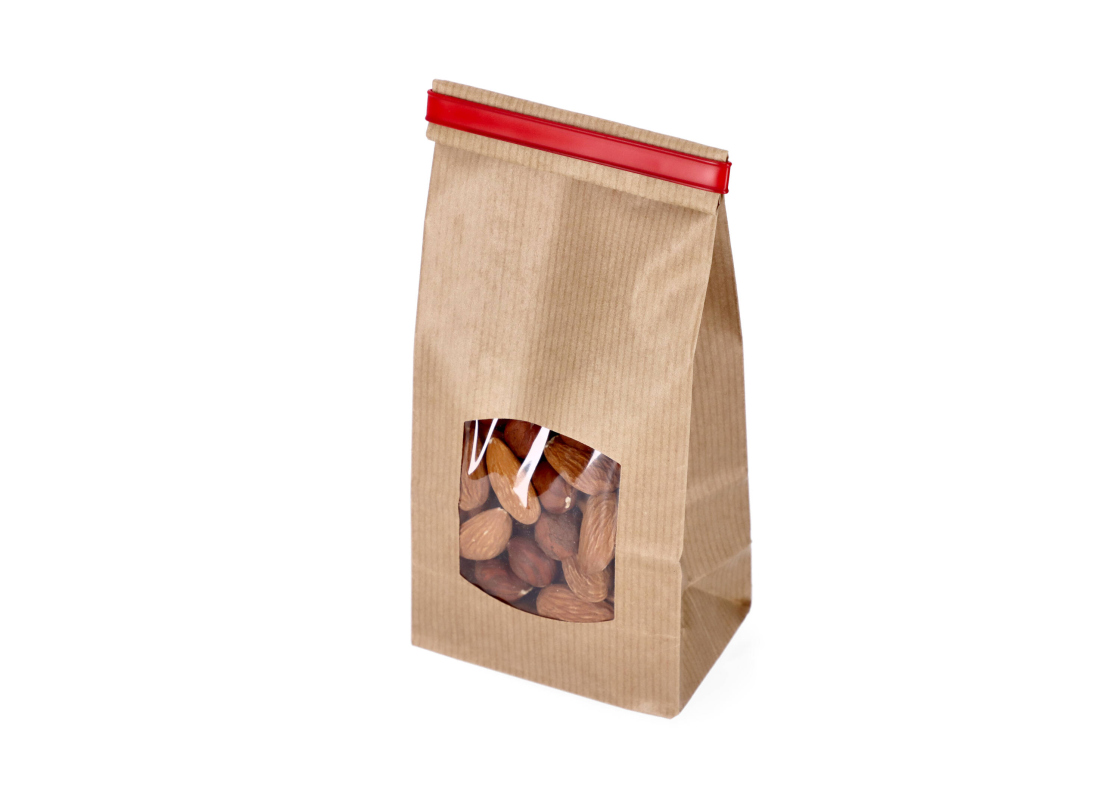 KLIPS-175R: Red 175mm x 8mm tape for closing bags 1