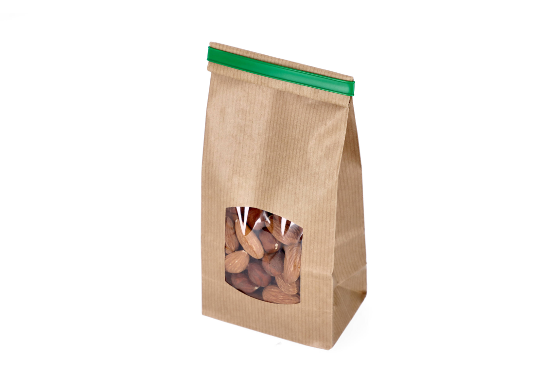 KLIPS-175Z: Green 175mm x 8mm tape for closing bags 1