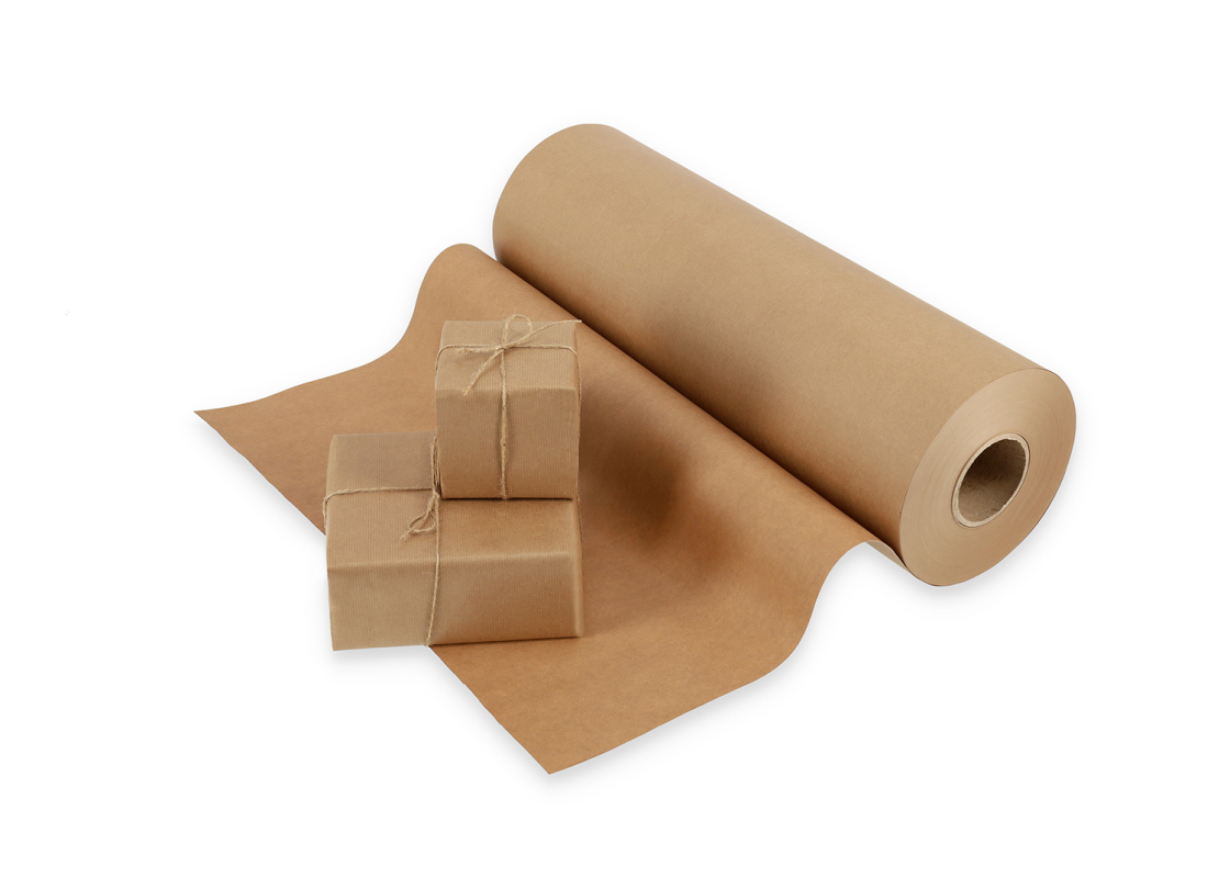 VPP-2: 60 cm * 450 m kraft<br>40 g/m². vyniojamas pakavimo popierius 1