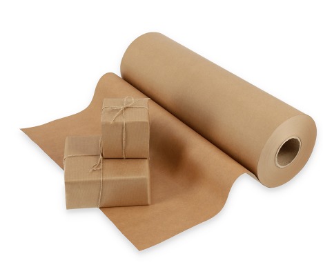 VPP-1: 60 cm * 5 m kraft<br>40 g/m². vyniojamas pakavimo popierius 1